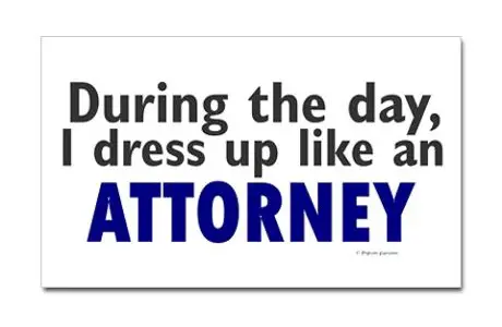 dress up like attorney 
