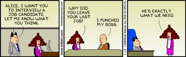 why did you leave your last job?