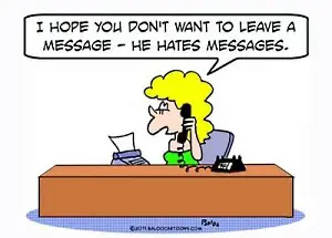 Boss hates messages